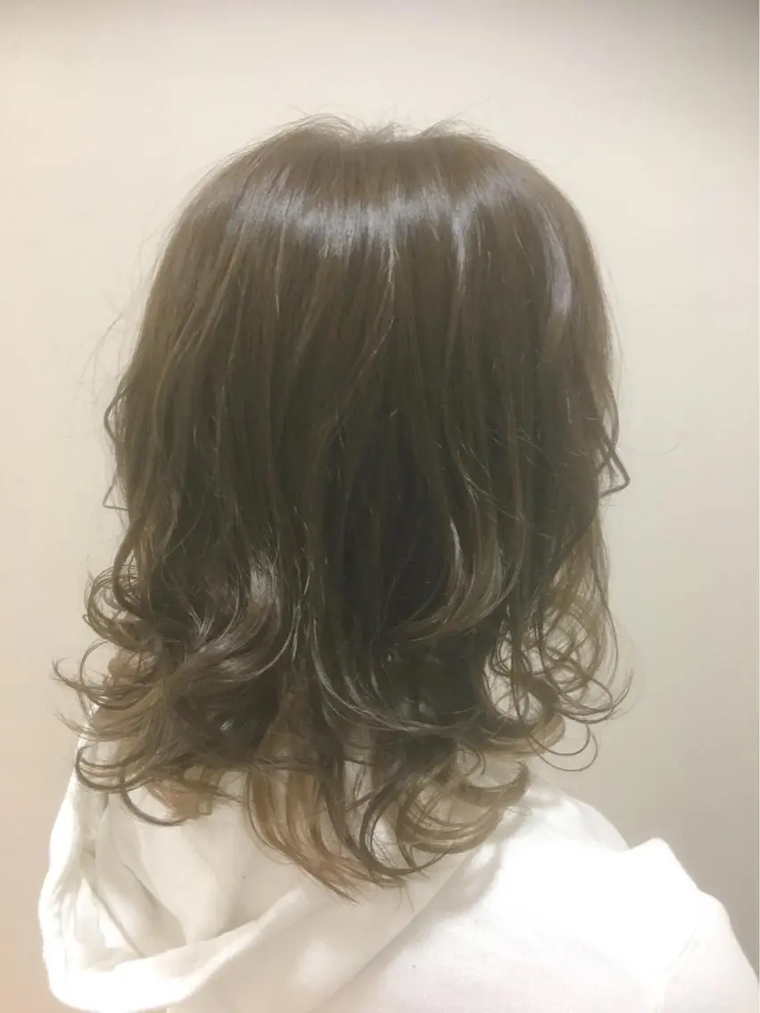 ミディアム カラー インナーカラー 永井 大希のヘアスタイル