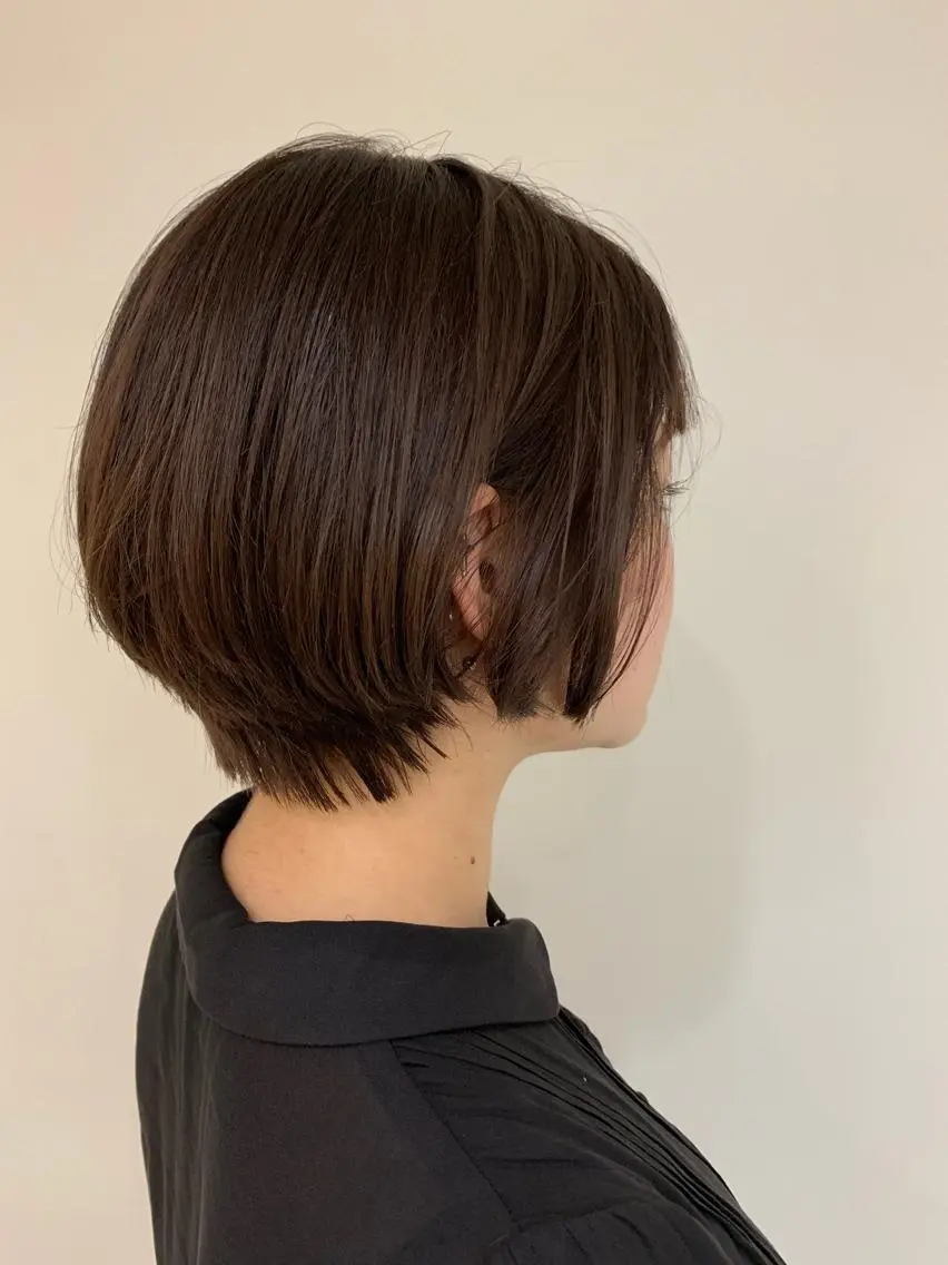 ショート ショートボブ ボブ ショートヘア 伊藤 陽のヘアスタイル