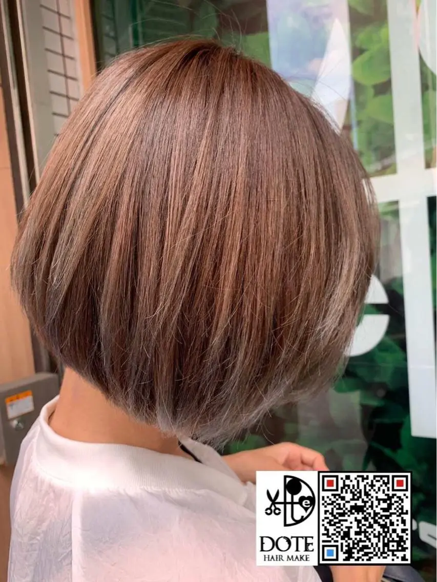 ショート カラー カット ヘアカラー 薬師寺 優のヘアスタイル