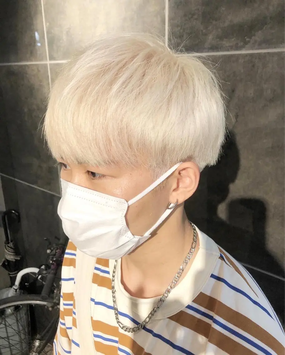 カラー ヘアアレンジ メンズ メンズブリーチ ブリーチ カット ヘアカラー トリートメント ヘアセット メンズ特化✂️栗原 侑也のヘアスタイル