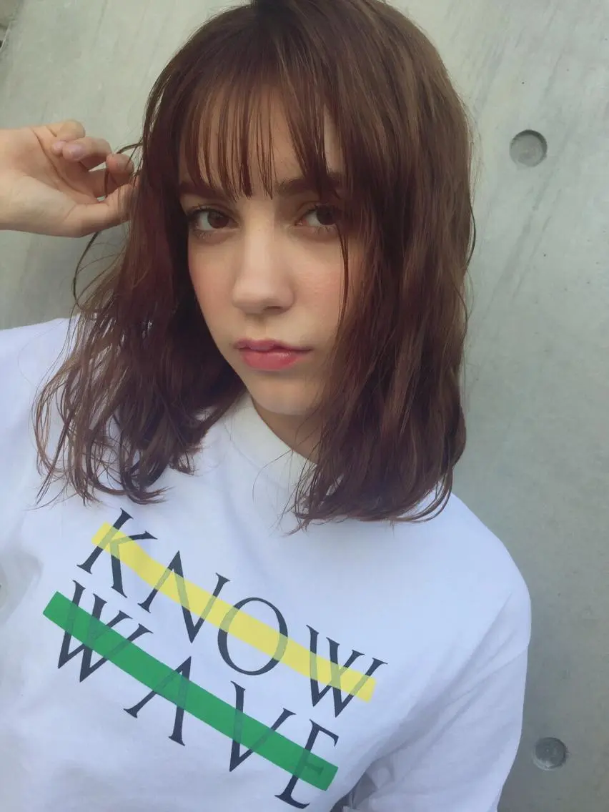 ショート ミディアム セミロング ロング カラー パーマ ヘアアレンジ メンズ キッズ ☔️髪質改善🉐割✨ 🐸“ever”🐸のヘアスタイル