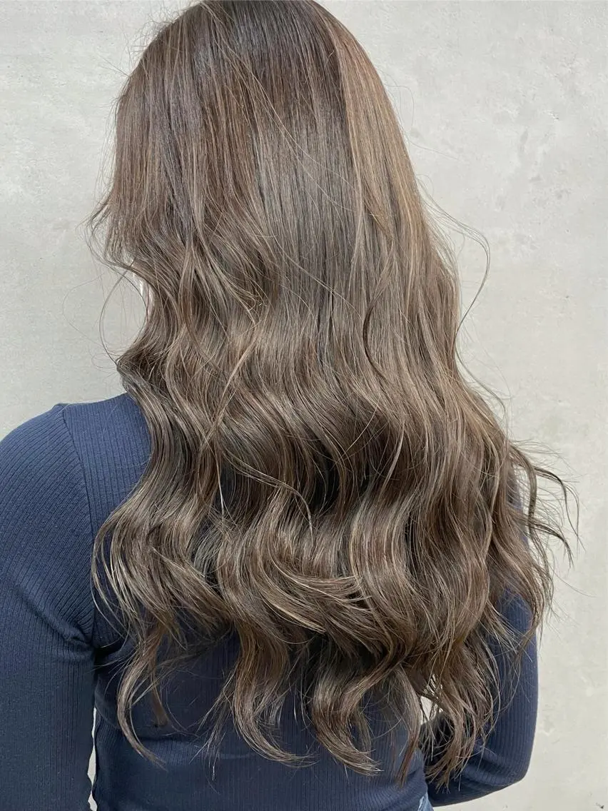 ロング カラー 北間 寛哉のヘアスタイル