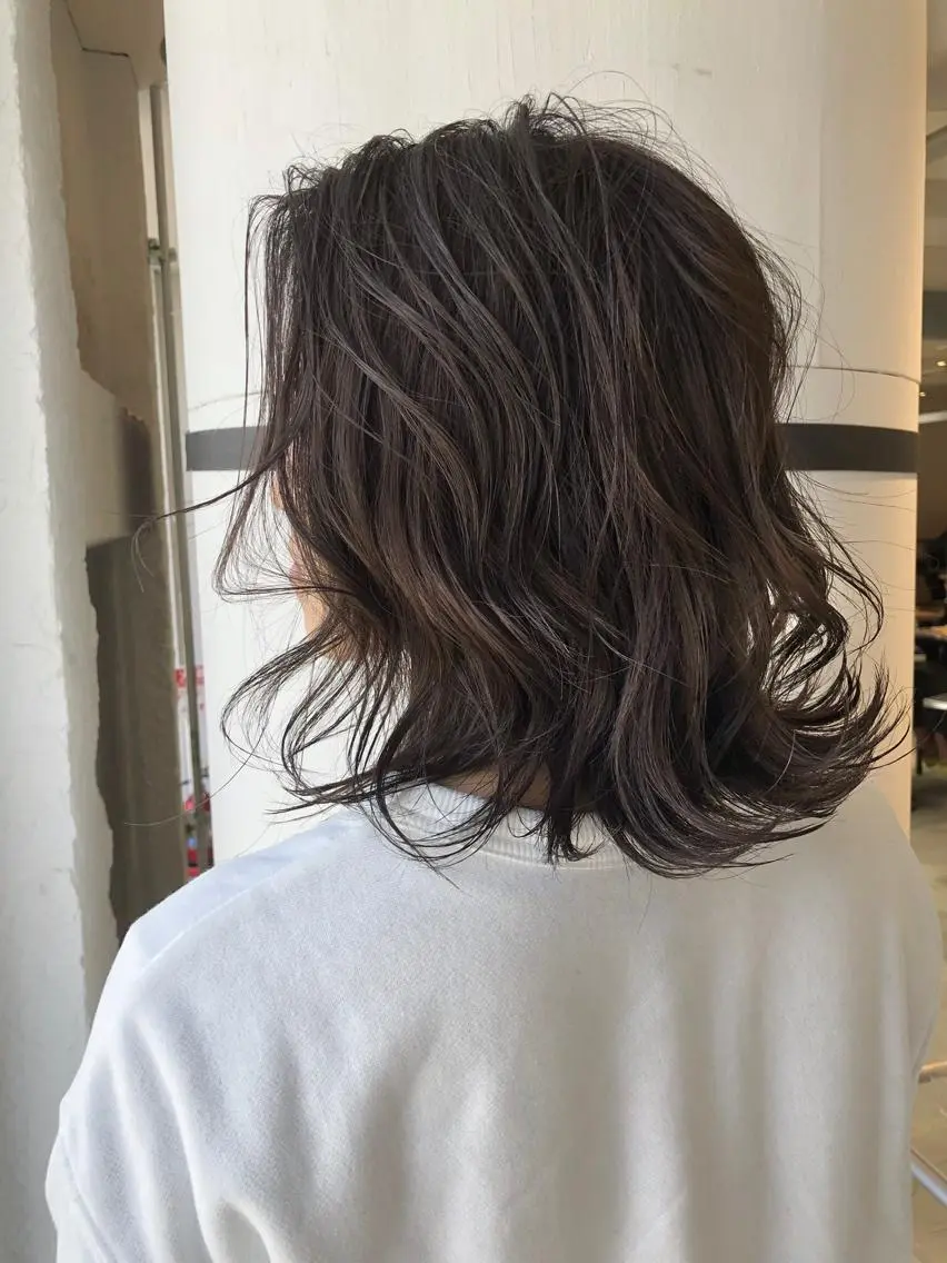 ミディアム カラー welring hair salonのヘアスタイル