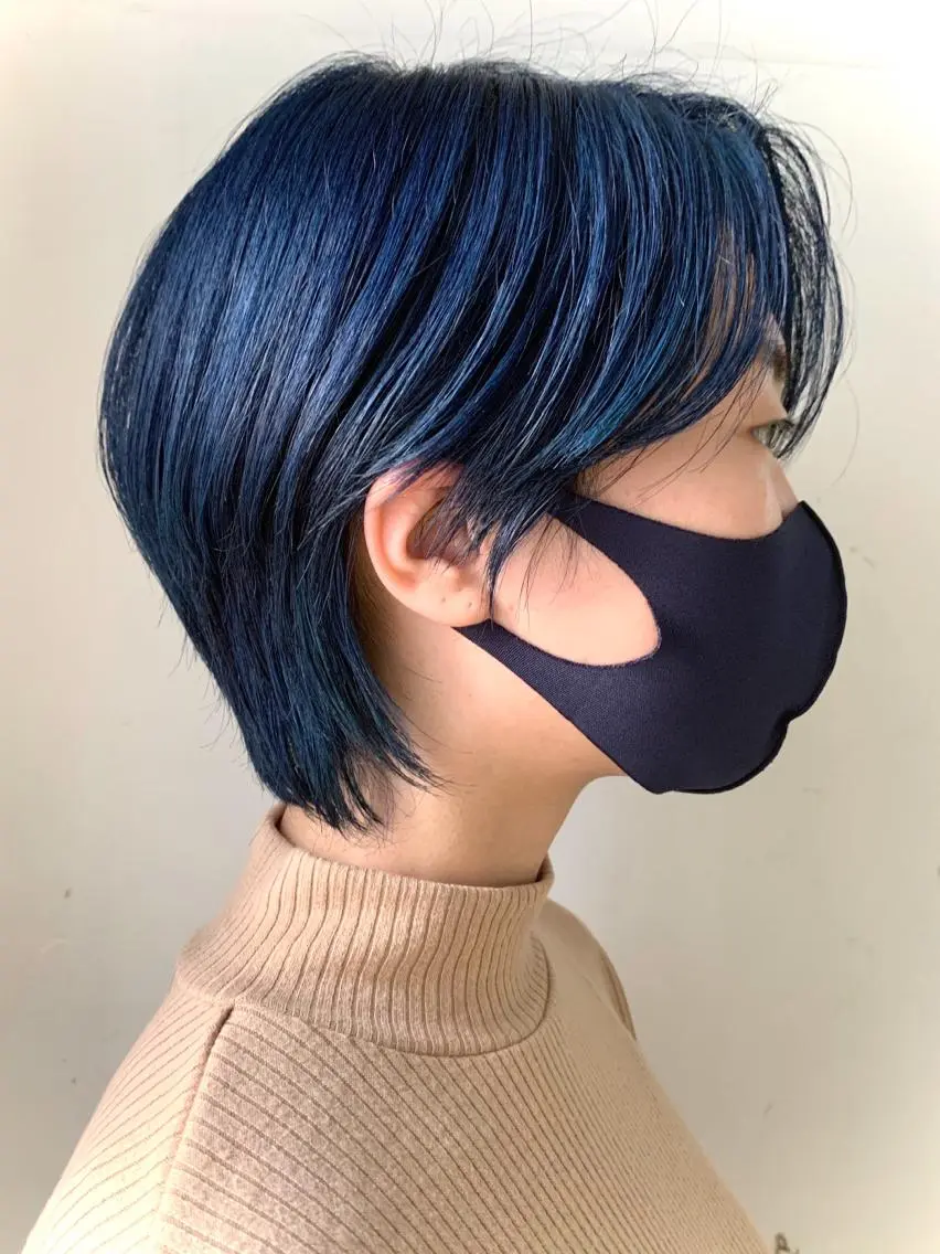 ショート カラー ハンサムショート ショートヘア 加藤 佑哉のヘアスタイル