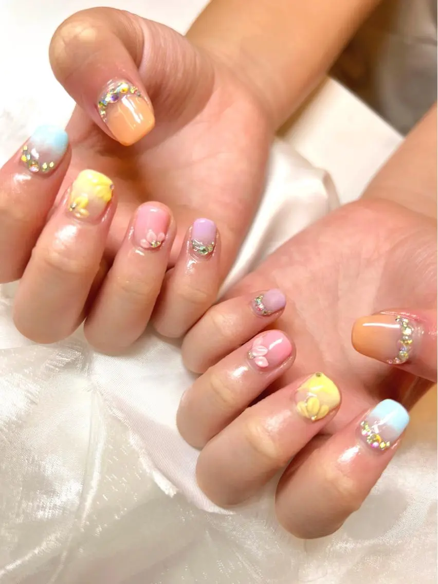ネイル ハンドネイル clover nailのネイルデザイン