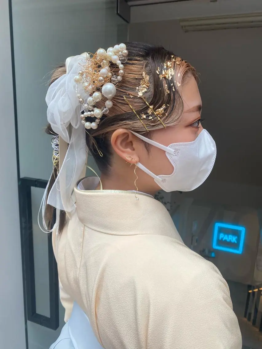 ヘアアレンジ 着付け 【似合わせ提案】鈴木 舞のヘアスタイル