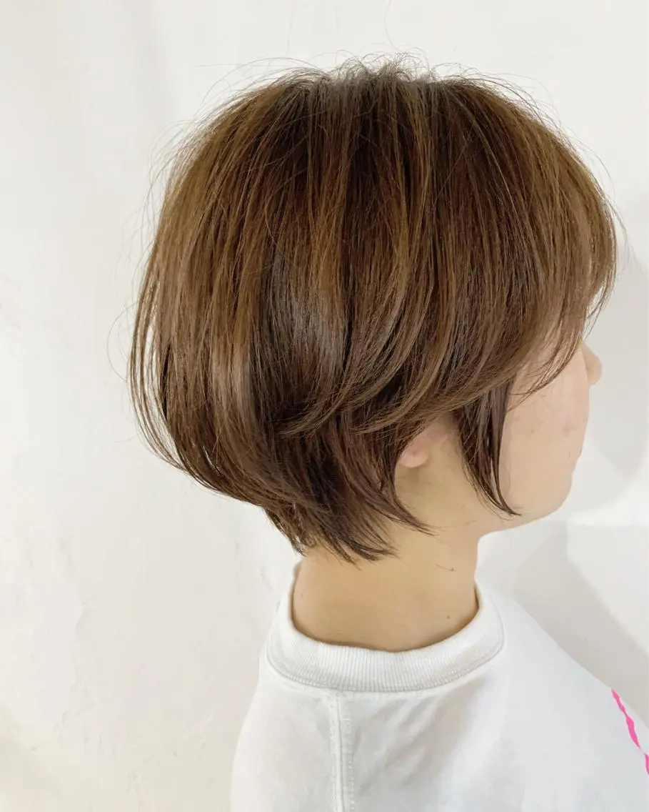 ショート ショートヘア ショート&ボブ井上 菜樹のヘアスタイル