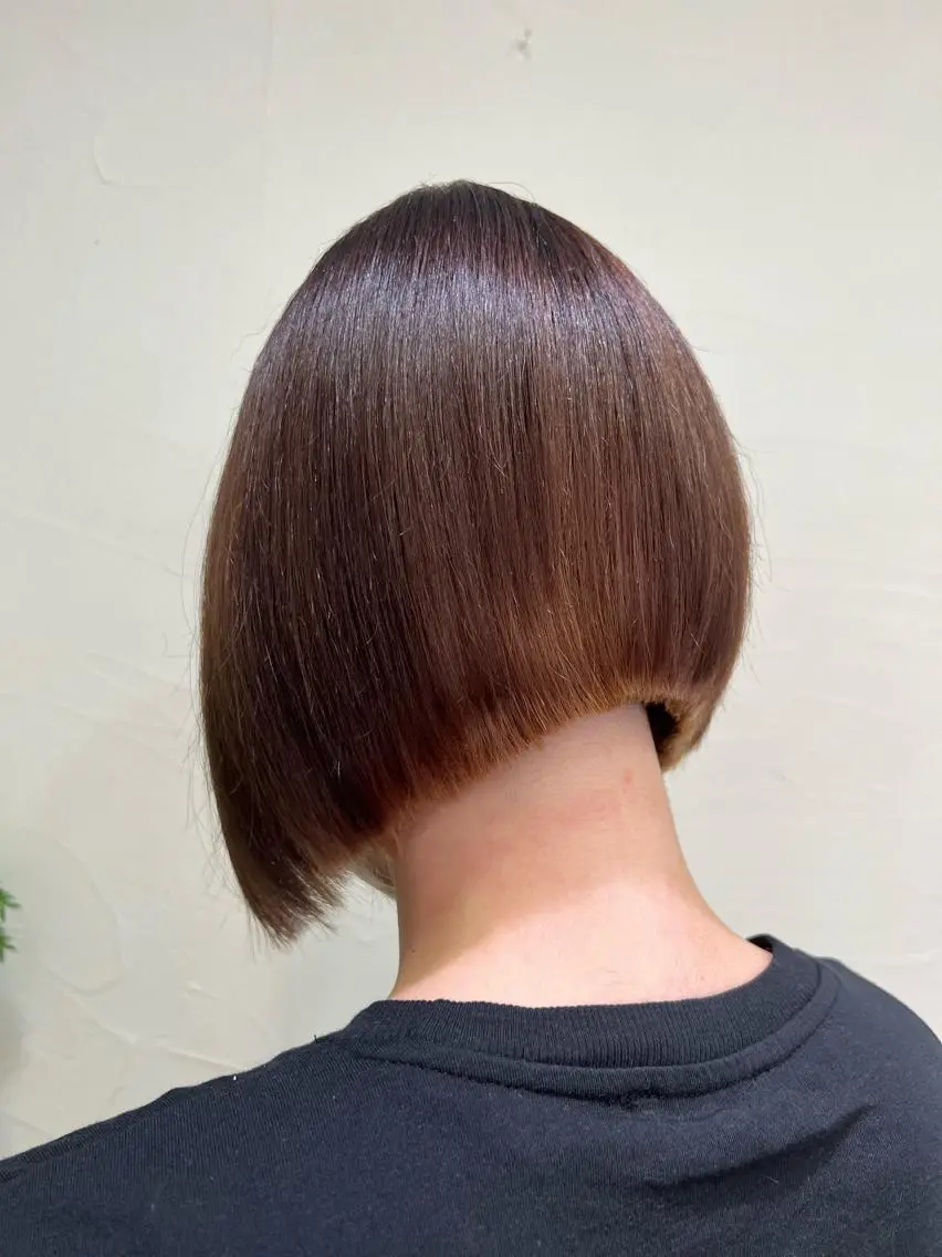 ショート 前下がりボブ ボブ Ang　山口 莉沙のヘアスタイル