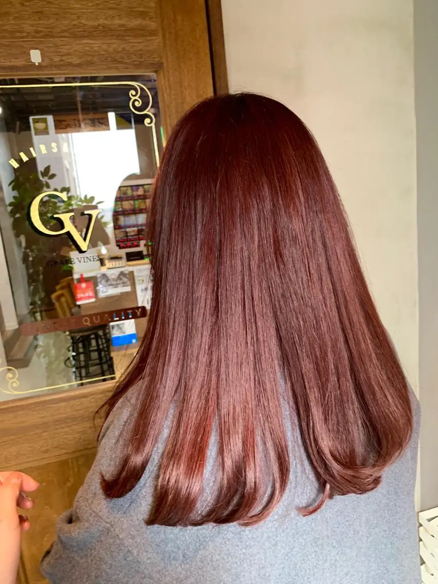ロング カラー ヘアカラー トリートメント Mitsu Naoのヘアスタイル