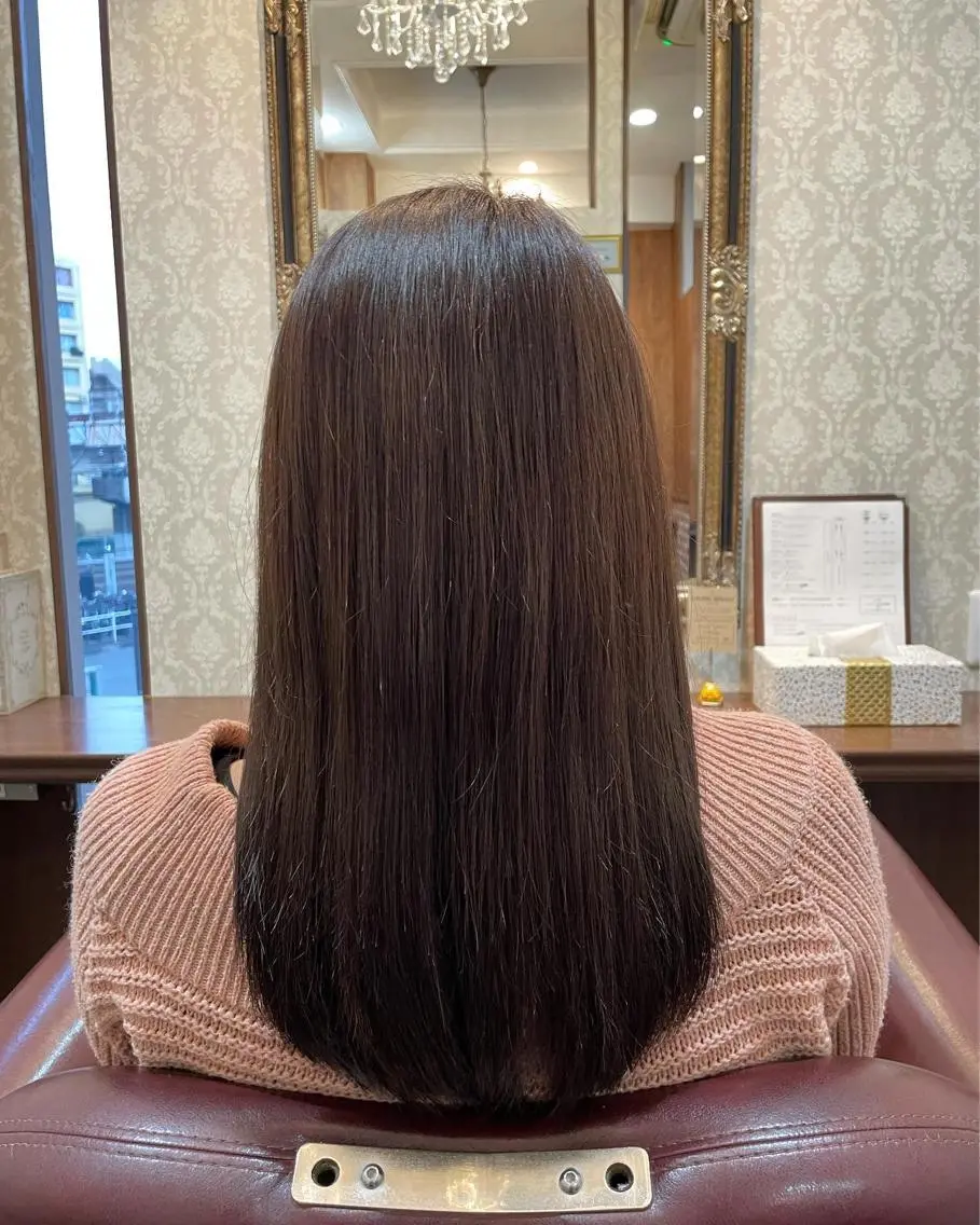 ロング カラー 坂上 広樹のヘアスタイル