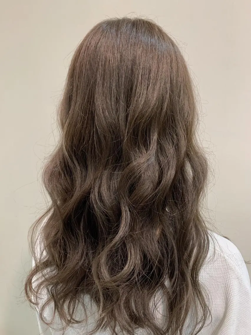 ミディアム カラー ヘアアレンジ 店長/骨格診断/美髪 髪質改善/松若 優のヘアスタイル
