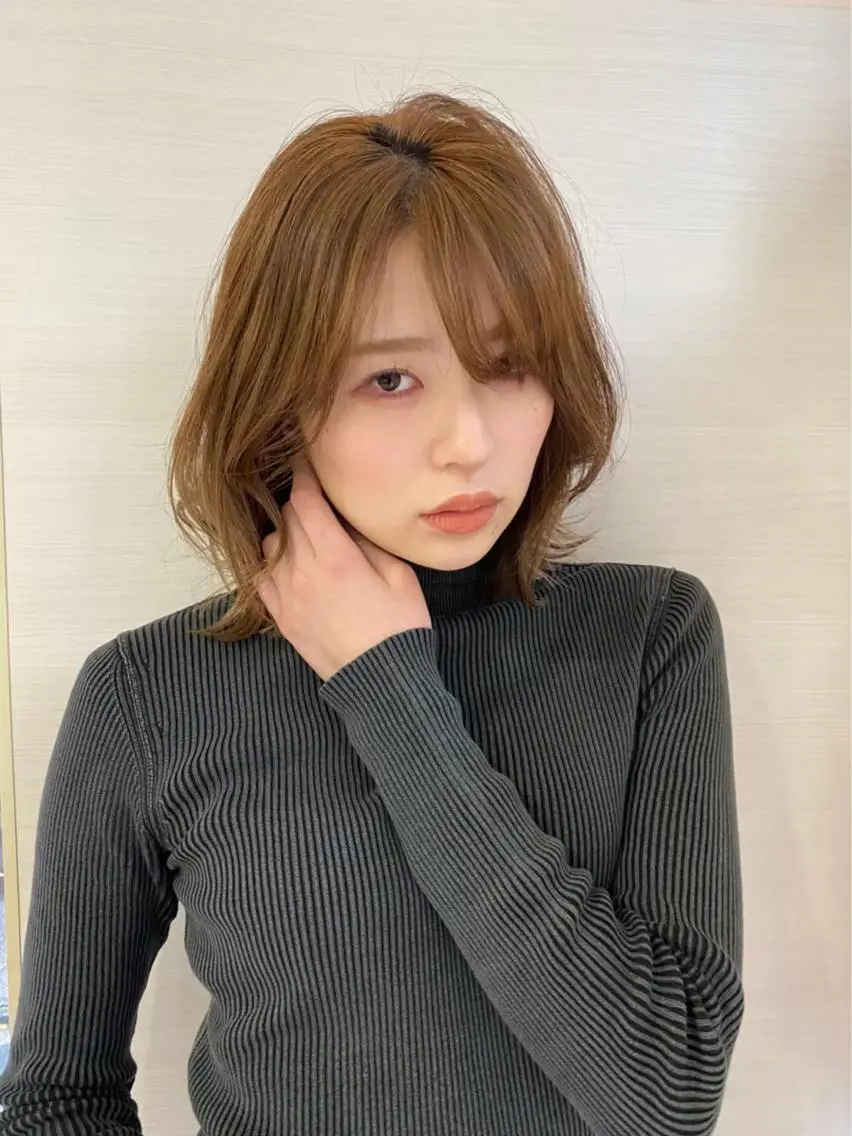 ミディアム カラー ヘアアレンジ 🌟1番すきを作りま しょう🌟 なつきのヘアスタイル