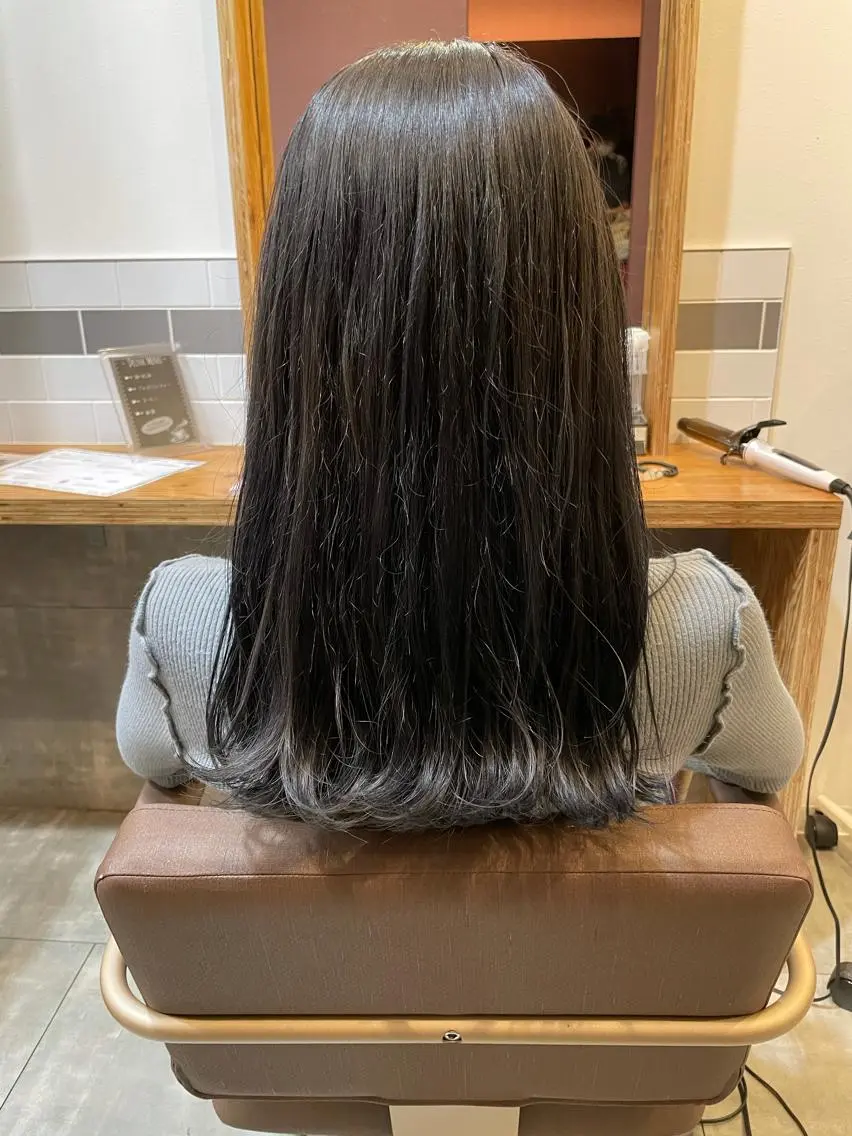 ロング カラー ヘアカラー 髪質改善ストレー ト指名NO.1林駿希のヘアスタイル