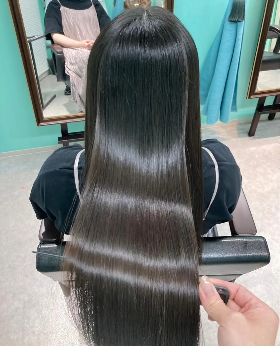 ロング 髪質改善 トリートメント 【髪質改善】大川 倖平のヘアスタイル
