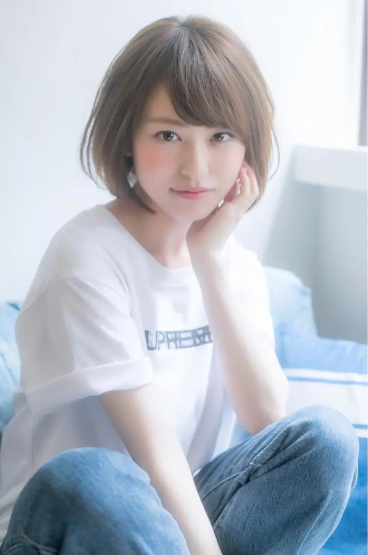 ショート ボブ 外国人風カラー 似合わせカット ショートヘア 小顔カット バレイヤージュ 藤沢 髪質改善 竹内ケンゴのヘアスタイル