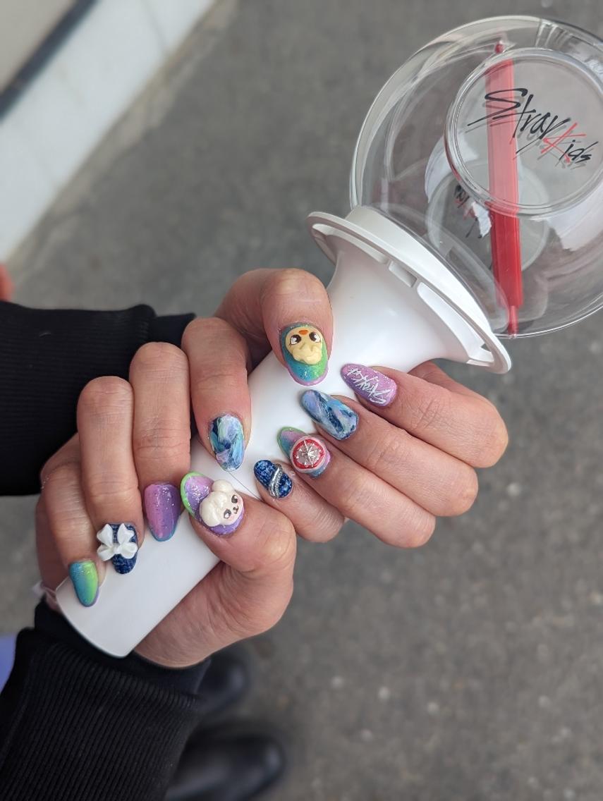 ネイル ハンドネイル 推しネイル | 　aycnailのネイルデザイン