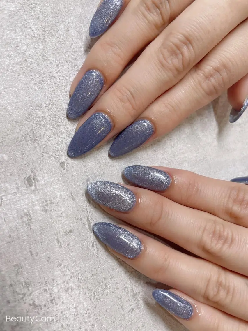 ミディアム ネイル ハンドネイル 《LB》ラブリエ Nail&eyeのマツエク・マツパデザイン