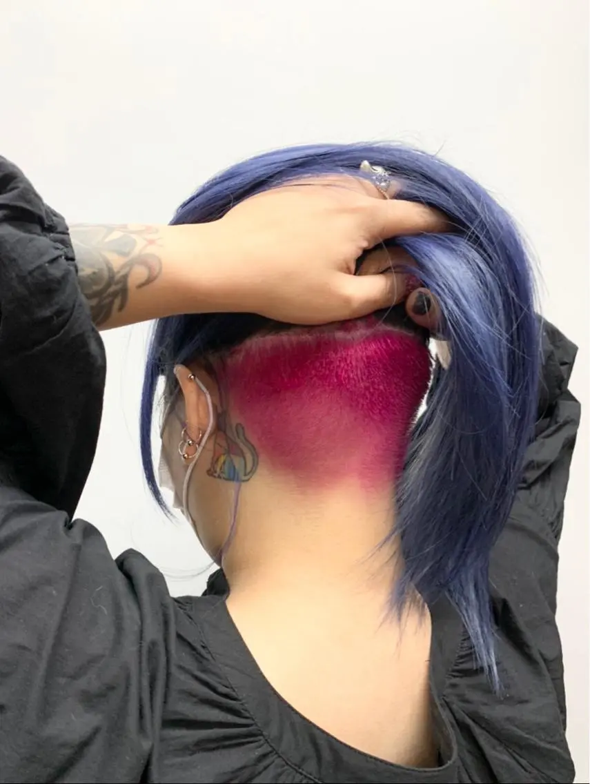 ミディアム カラー Koichi Satoのヘアスタイル
