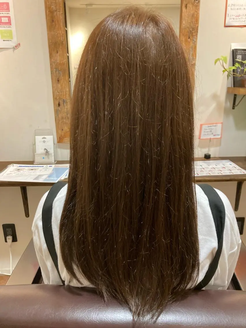 ロング 疋田(ひきた)真由 🐶東京/都立大学のヘアスタイル