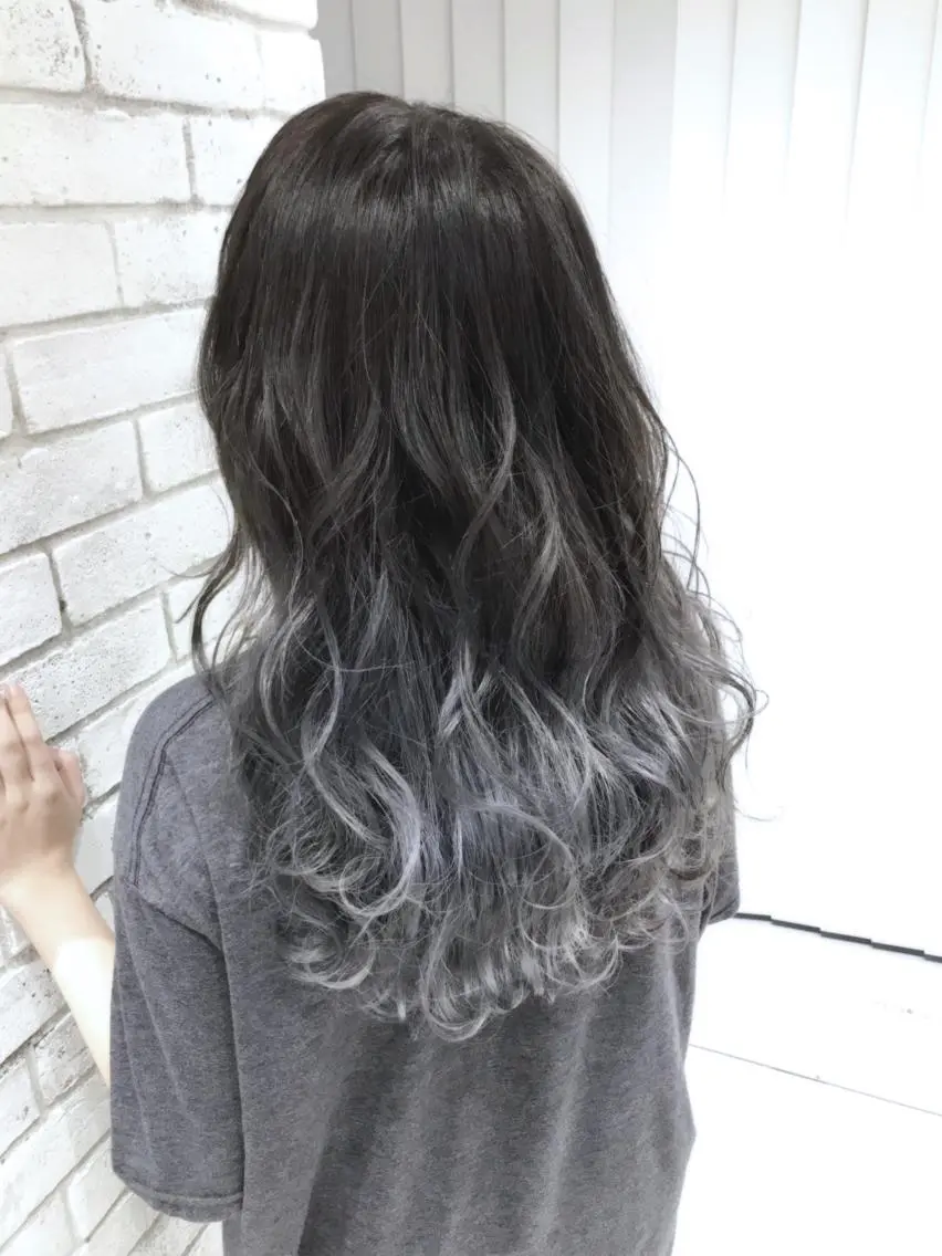 セミロング カラー パーマ ヘアアレンジ ヘアカラー バレイヤージュ/ 髪質改善/渡邉悟🌱のヘアスタイル