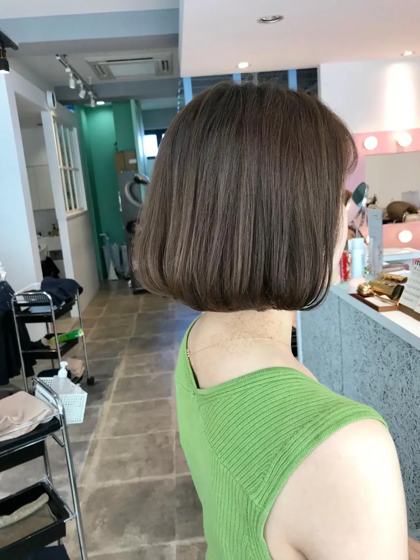 ショート ボブ カット ヘアカラー トリートメント ヘッドスパ 所渉/韓国レイヤー /ウルフカットのヘアスタイル