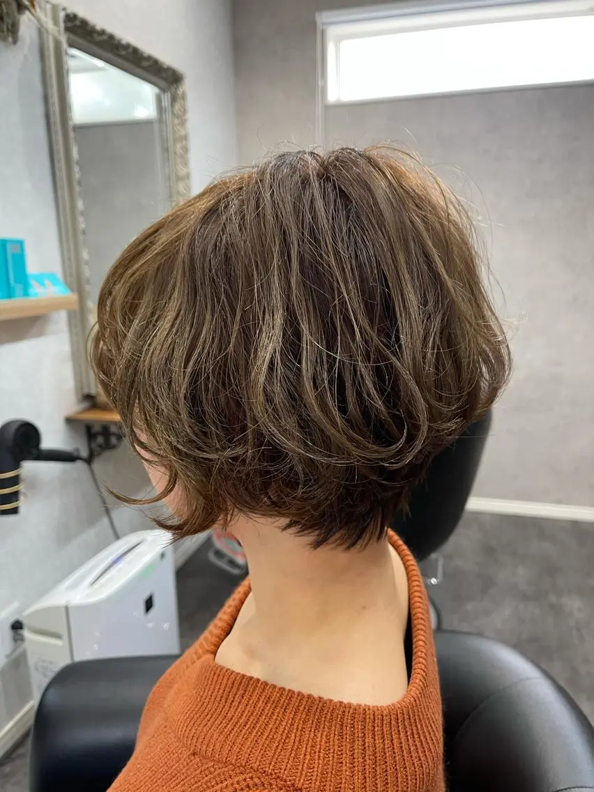 ショート カラー カット ヘアカラー トリートメント Glad   中嶋 政文のヘアスタイル