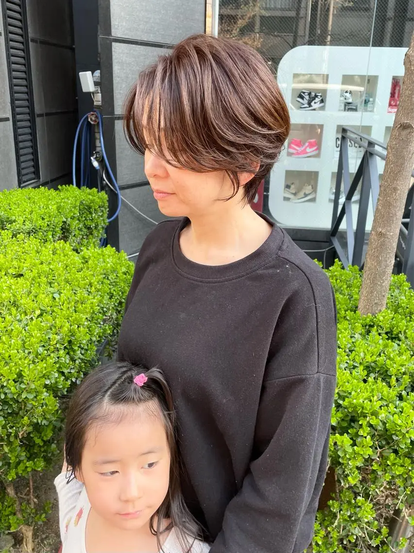ショート カラー 吉ヶ別符 亮祐のヘアスタイル