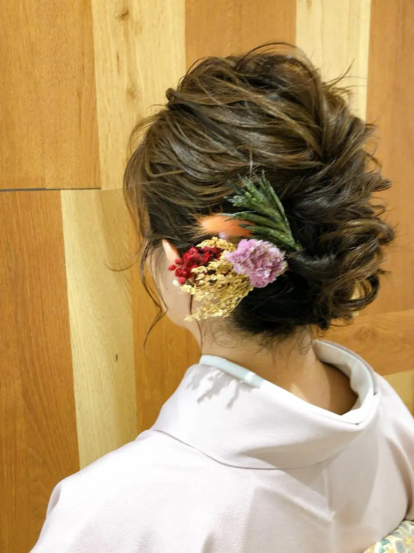 ヘアアレンジ 着付け 池田 みのりのヘアスタイル