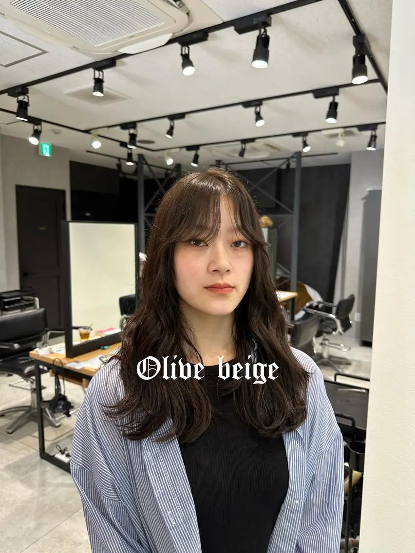 セミロング 韓国風ヘア レイヤーカット メンズパーマ特化 🌟Gakutoのヘアスタイル