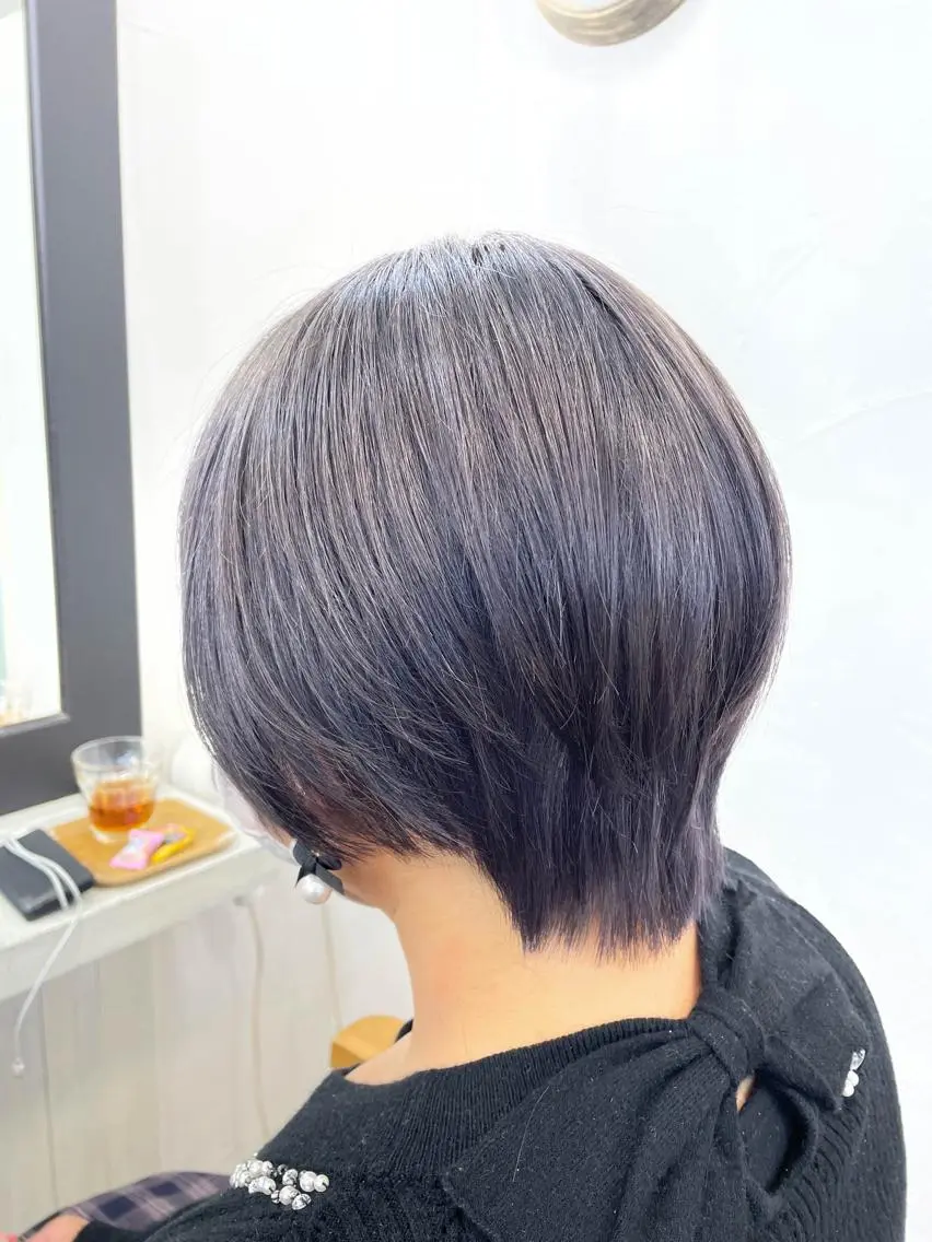 ショート 青木 優歩のヘアスタイル