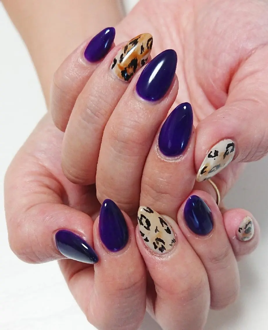 ネイル アニマル柄 ハンドネイル Lilith Nailのネイルデザイン