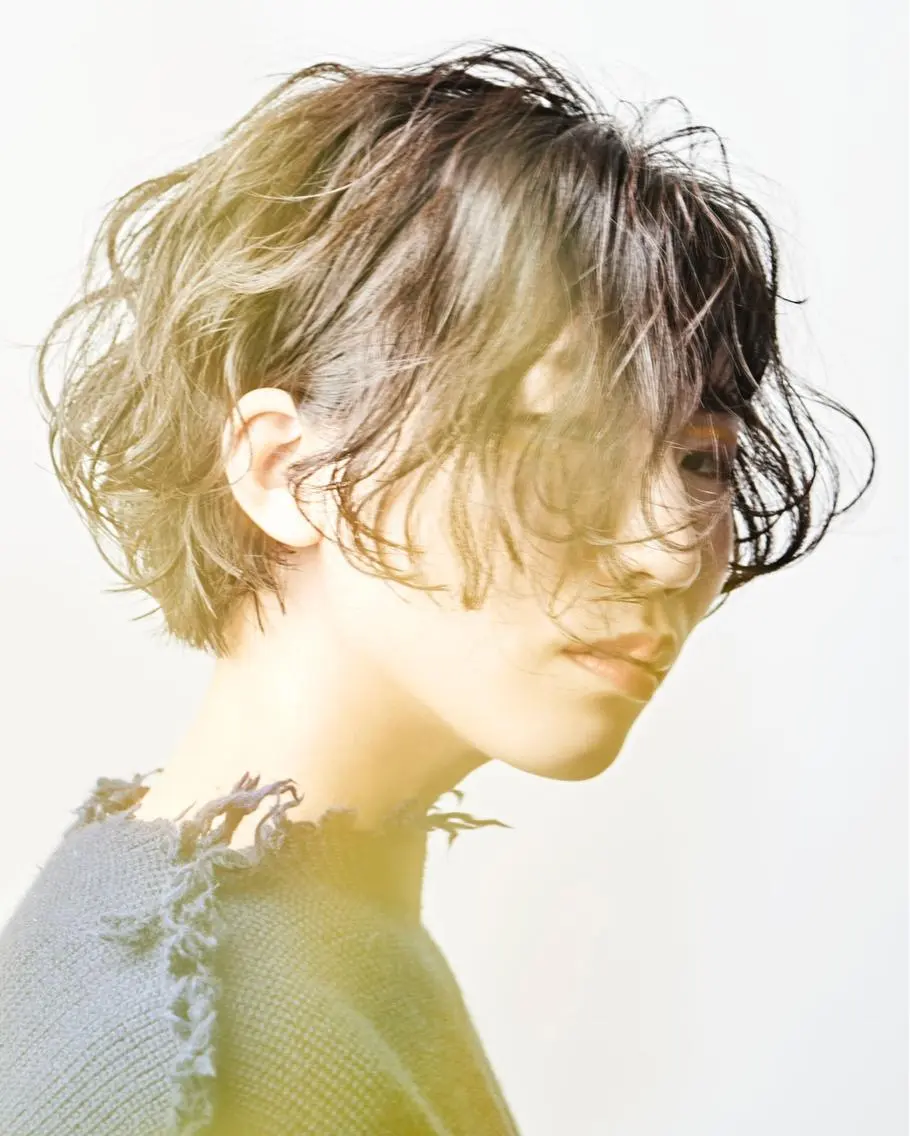ショート カット 永野 早紀のヘアスタイル