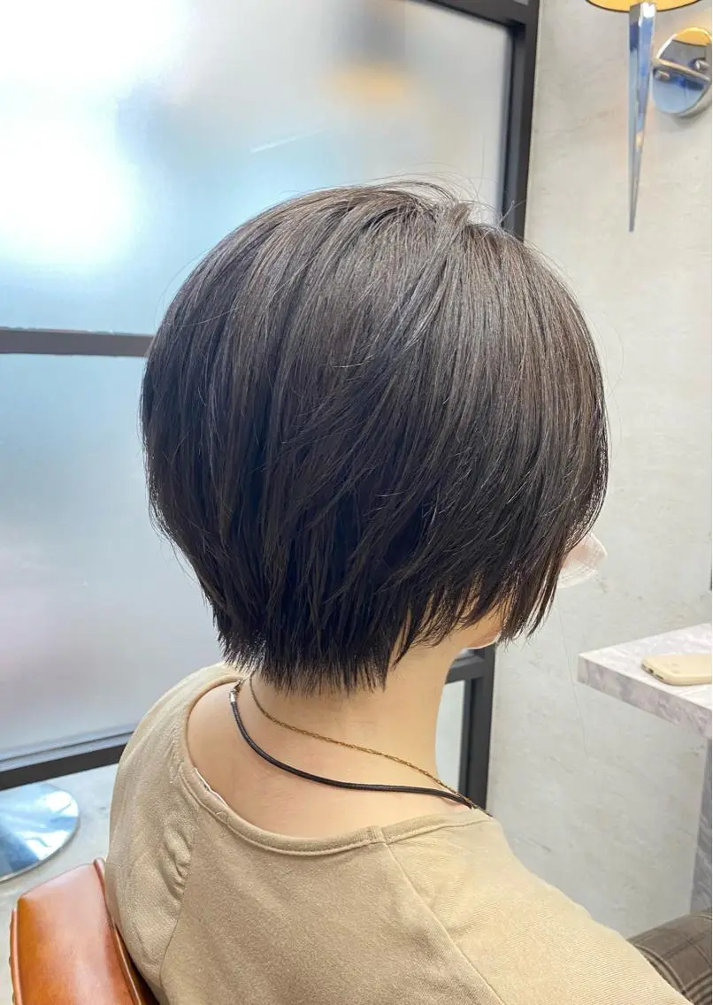 ショート ショートヘア 艶カラー吉祥寺🌸 KAZUEのヘアスタイル