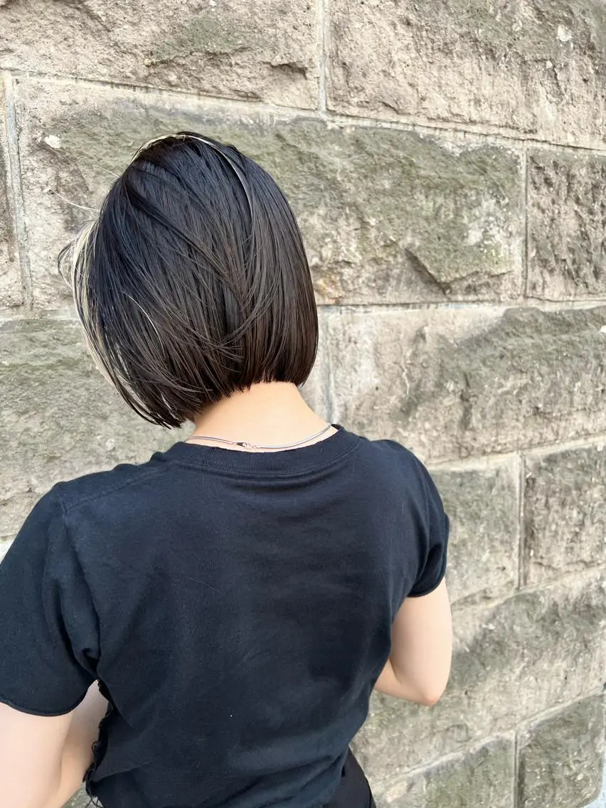 ショート カラー カット ヘアカラー トリートメント よしだ とおいのヘアスタイル