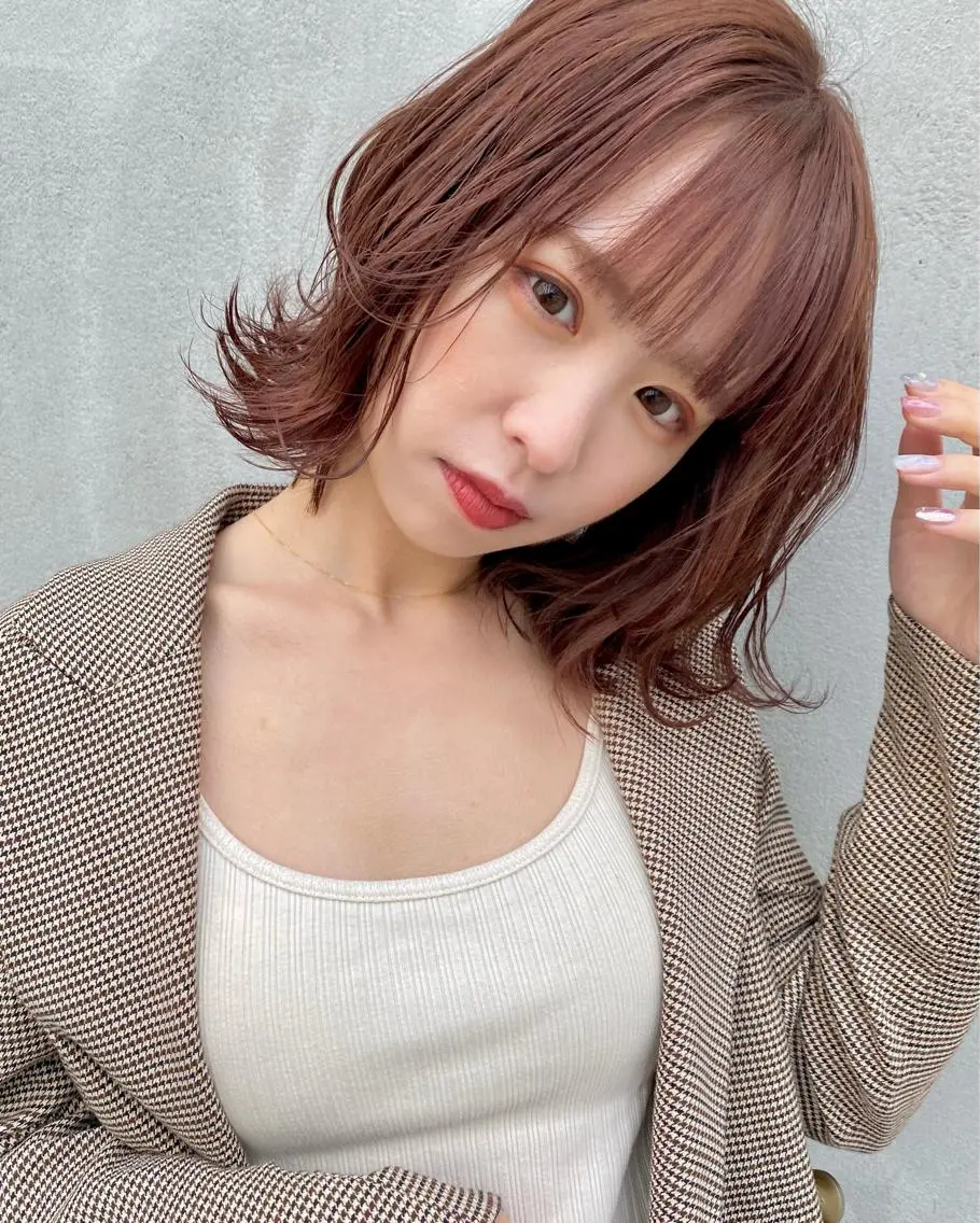 ショート カラー ヘアアレンジ 💛似合わせカット カラー💛 amiのヘアスタイル