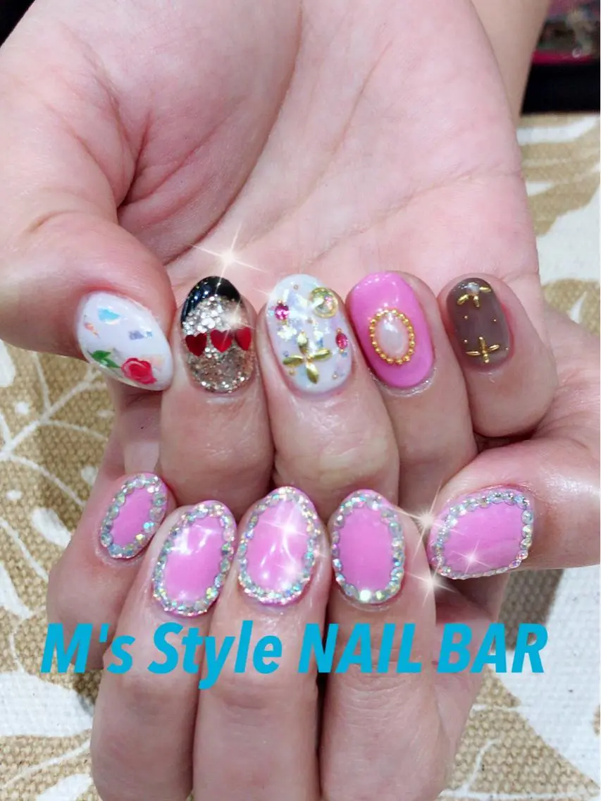 ネイル 持ち込み ハンドネイル M's Style NAIL BARのネイルデザイン