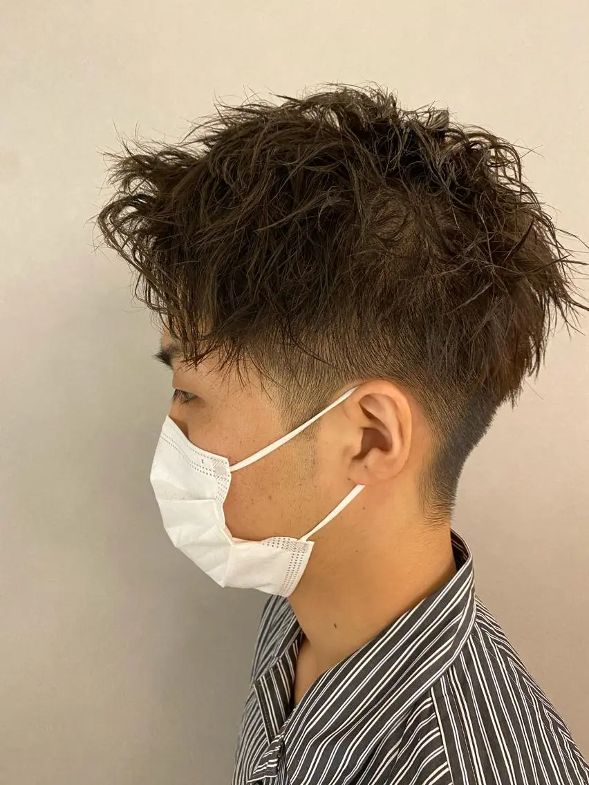 ショート メンズ unopulir 景山 凌のヘアスタイル
