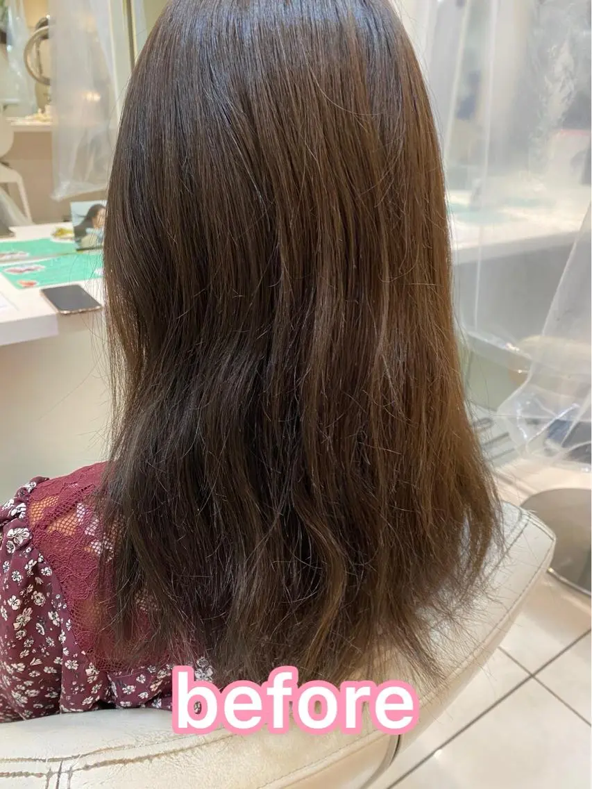 セミロング トリートメント 🌈髪質改善/縮毛矯 正特化🌈鈴木一寿のヘアスタイル
