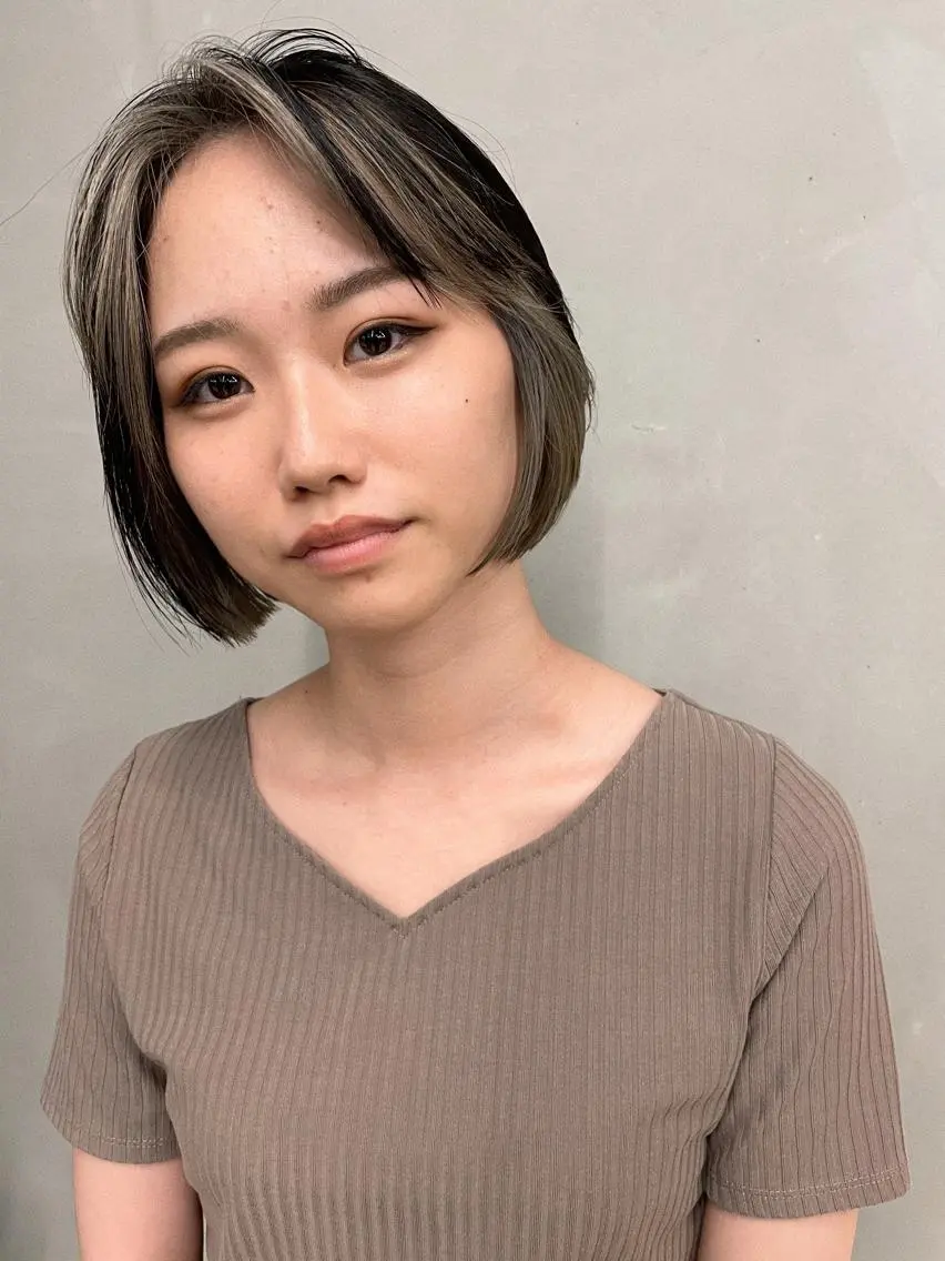 ショート カラー カット ヘアカラー トリートメント センスをお届けします 大谷将生infpのヘアスタイル