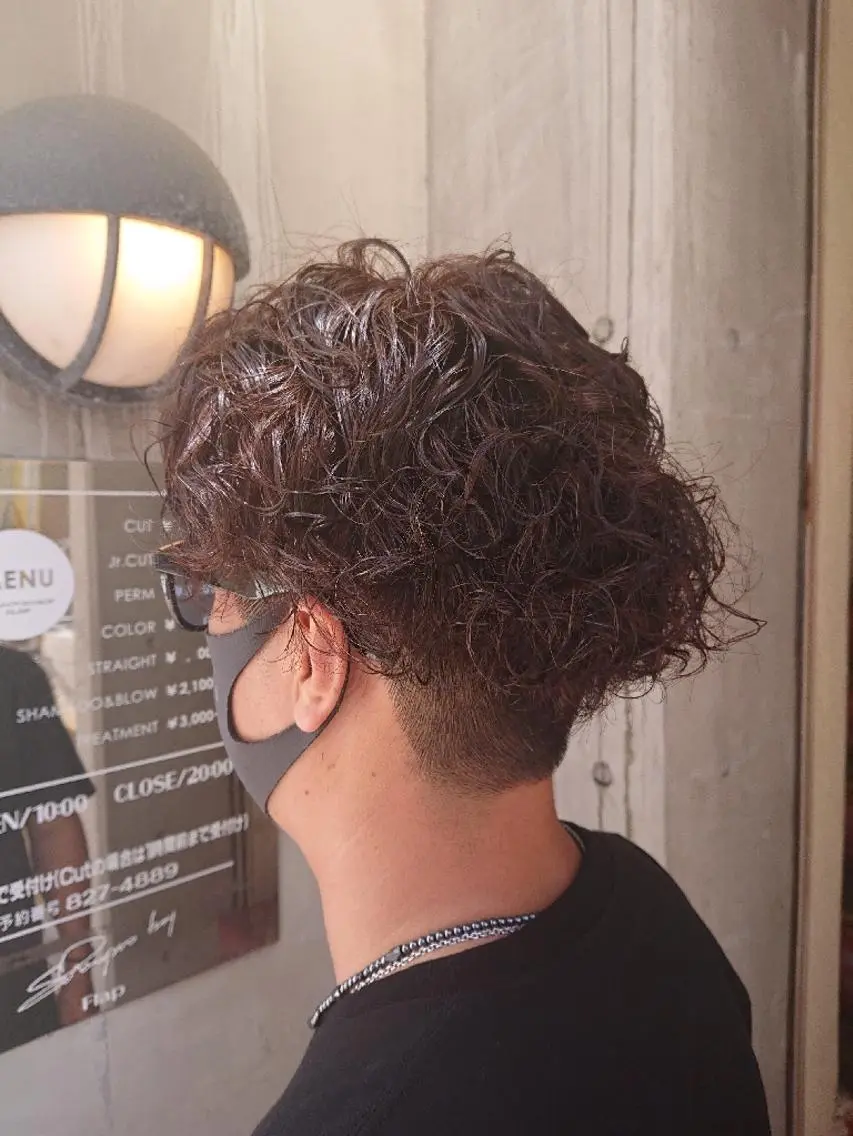 パーマ メンズ メンズパーマ 「sumi」 AMIのヘアスタイル