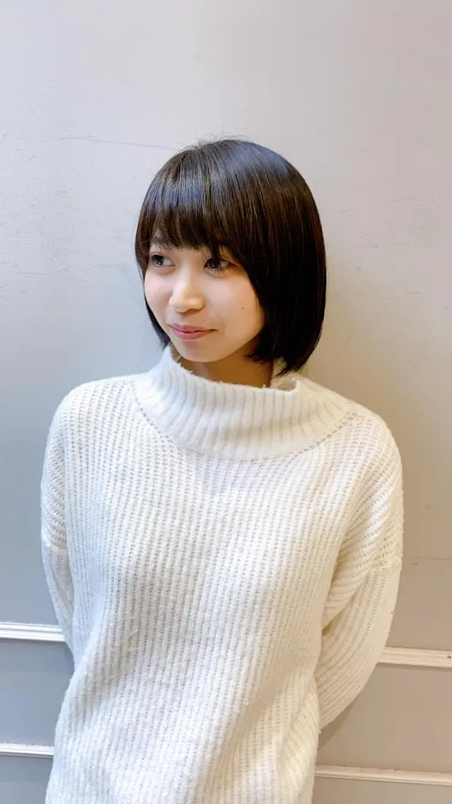 ショート 美髪矯正透明感カラー 江川 和輝のヘアスタイル