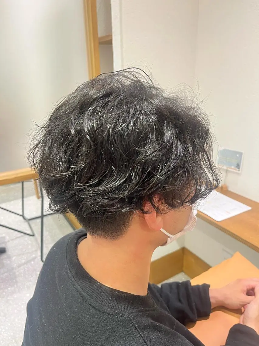 パーマ メンズ カット パーマ ✿ すずかのヘアスタイル