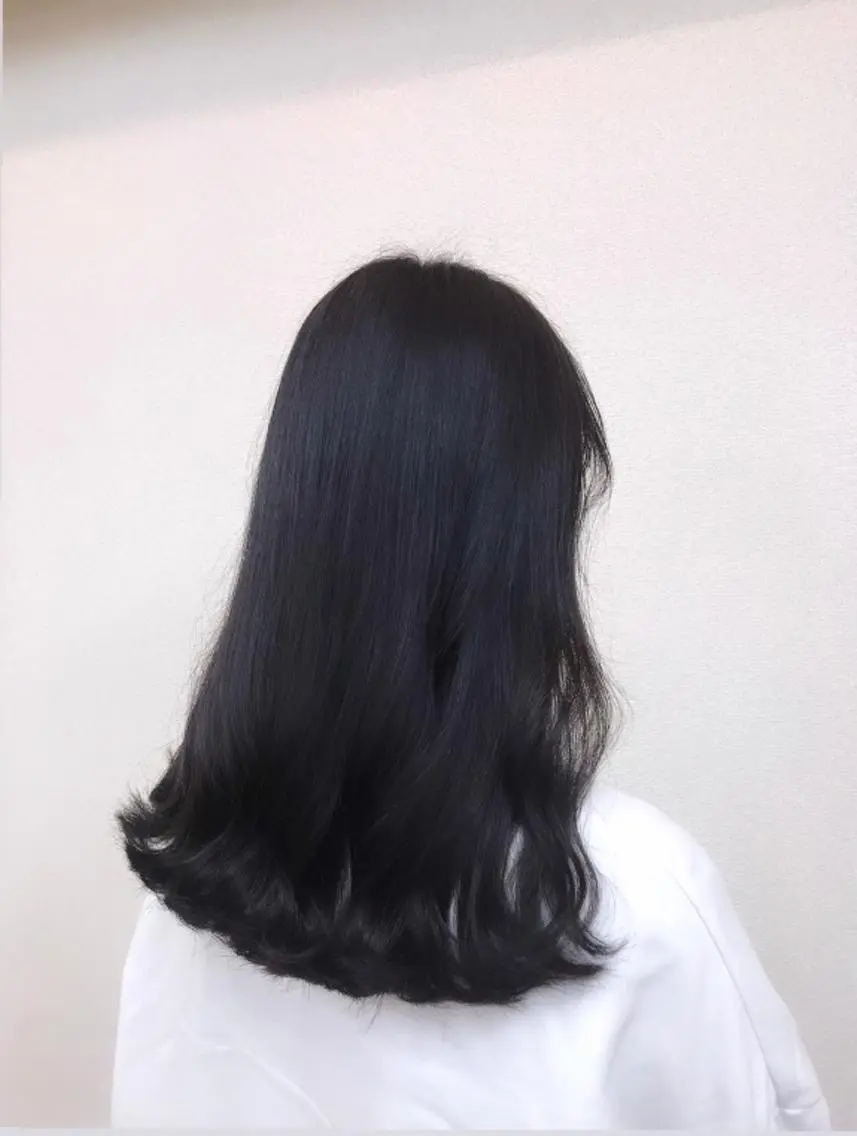 ロング もりたみかこ 美容師お休み中のヘアスタイル