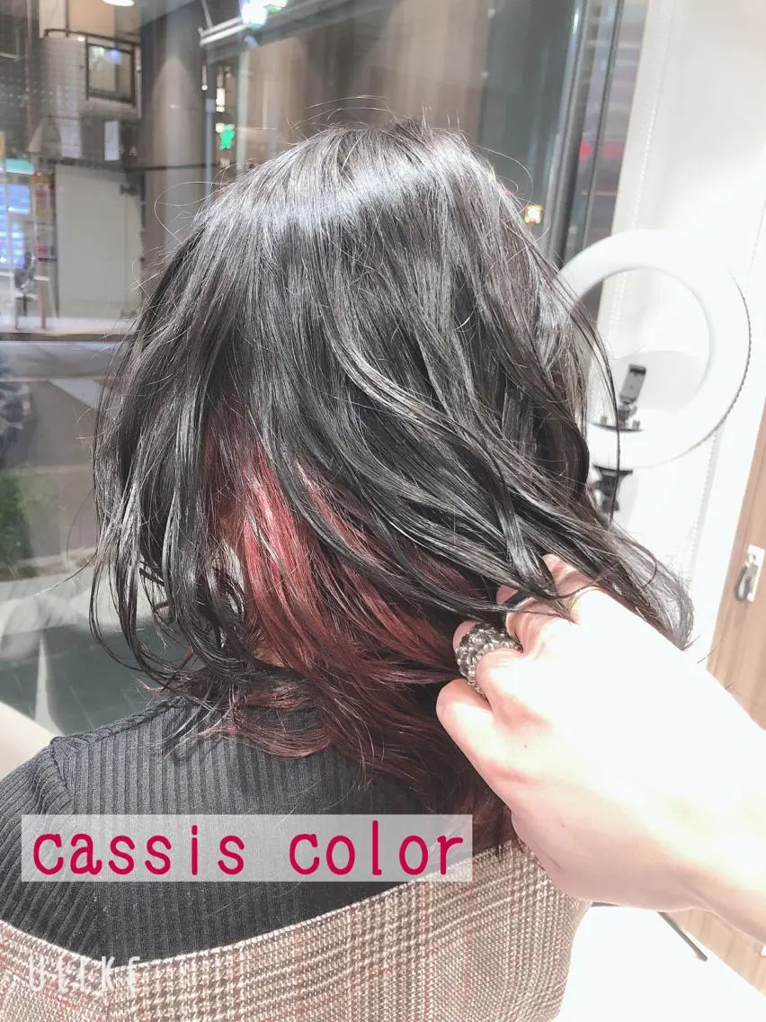 ミディアム カラー ヘアアレンジ メンズパーマ特化/ メッシュ/薫/店長のヘアスタイル