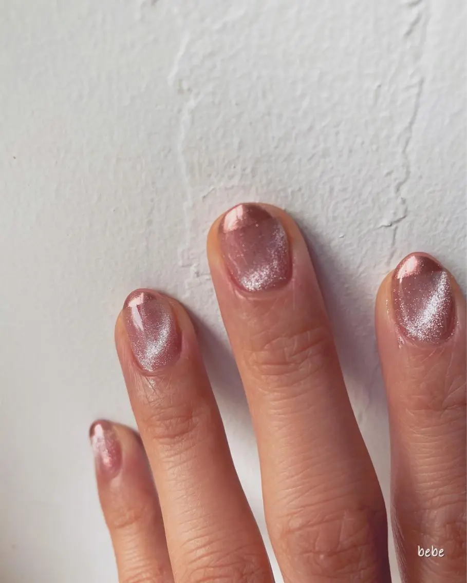 ネイル フレンチネイル マグネットネイル ミラーネイル Ann nailのネイルデザイン