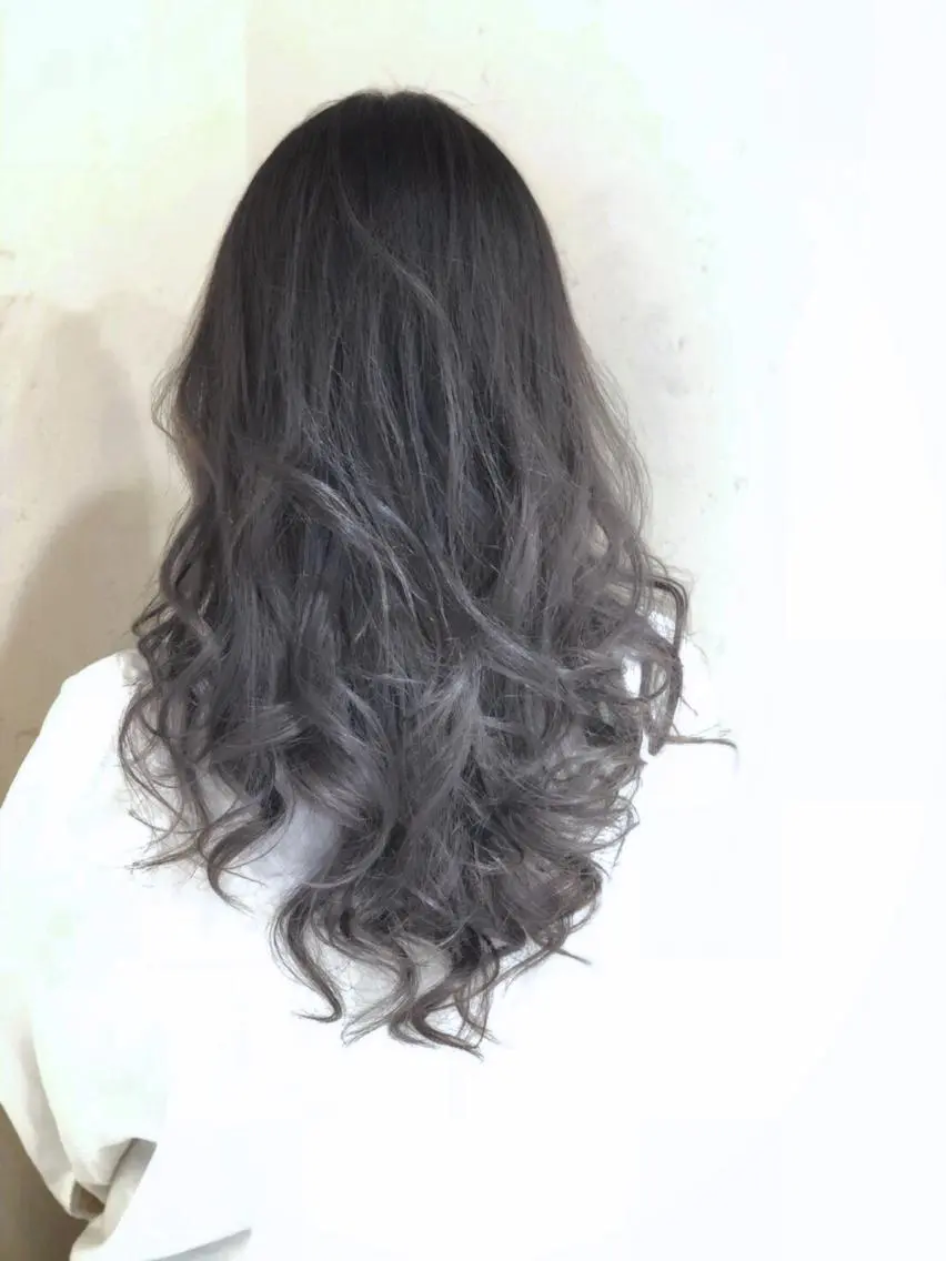 ロング カラー パーマ ヘアアレンジ メンズ キッズ ネイル マツエク・マツパ ヘアカラー バレイヤージュ/ 髪質改善/渡邉悟🌱のヘアスタイル