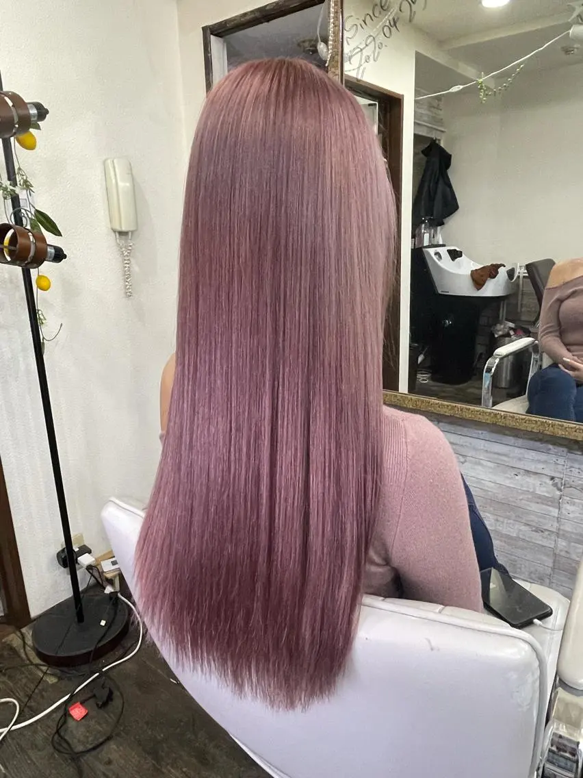 ロング カラー ヘアカラー 渡辺 健太のヘアスタイル