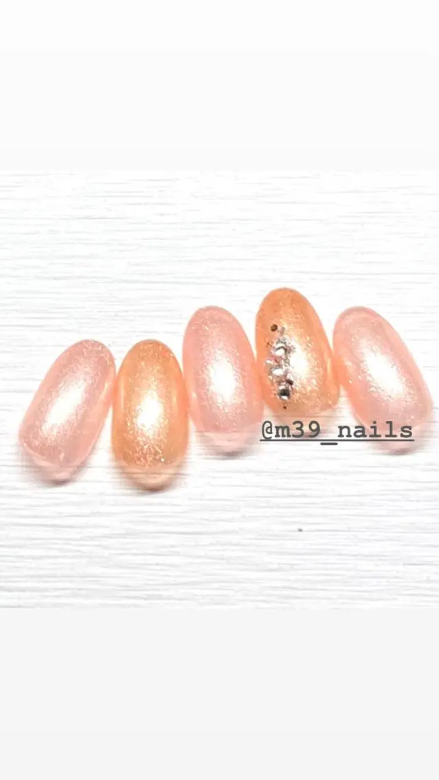 ネイル 韓国ネイル シンプルネイル 39-nails EharaMikuのネイルデザイン