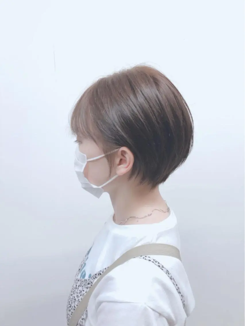 ショート カット 髪質改善・ クロスパーマ◎倉澤のヘアスタイル