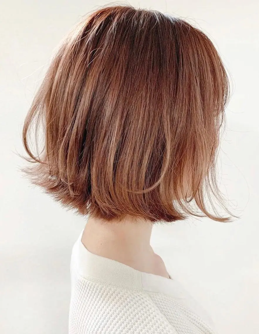 ショート カラー カット ヘアカラー トリートメント 樫原裕二/レイヤー カット/透明感カラーのヘアスタイル